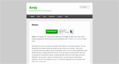Desktop Screenshot of andyforandroid.com
